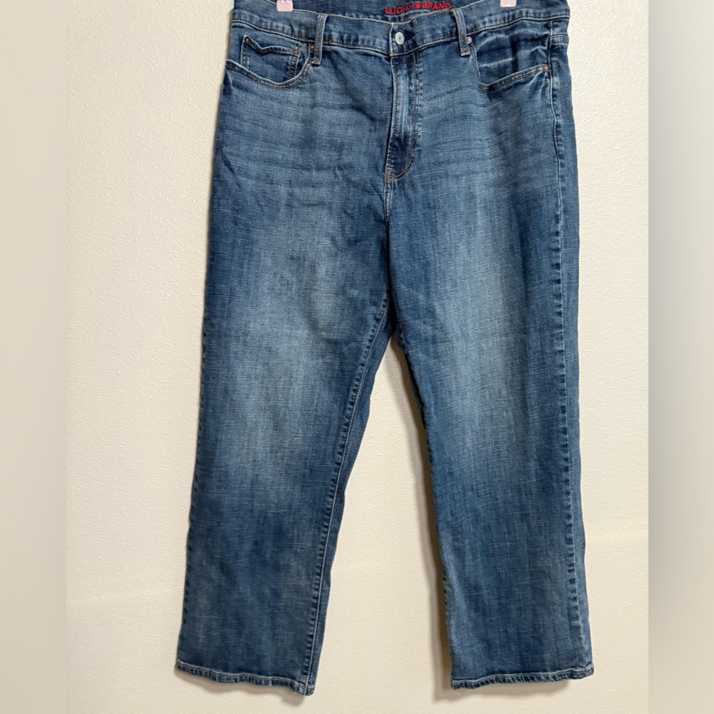 Lucky Brand Relaxed Fit Mens Blue Jeans 40x30